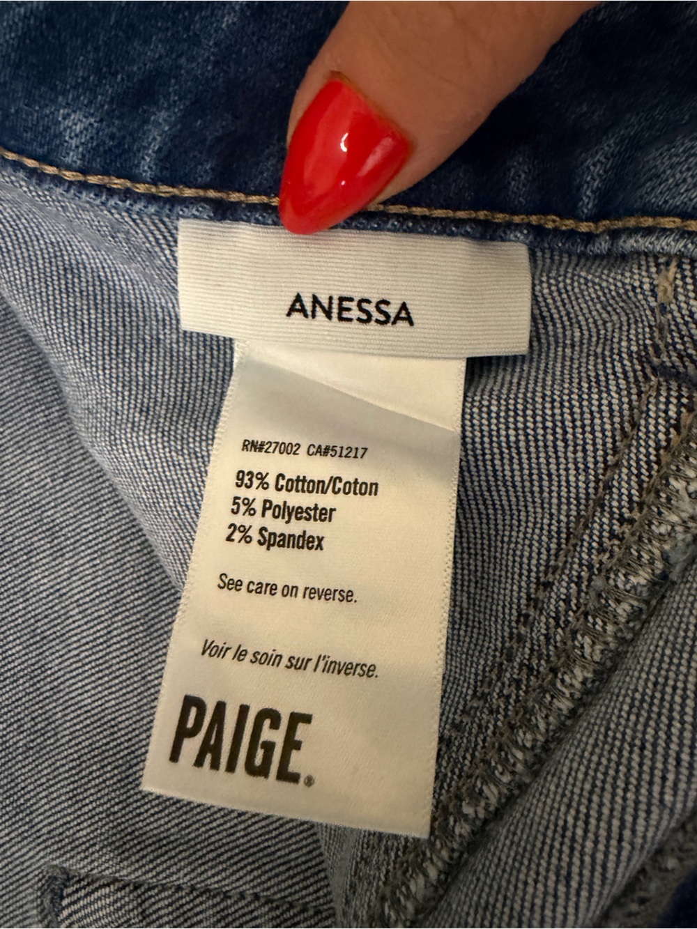 NWT PAIGE Anessa Quincy Pocket Raw Hem Wide Leg Jeans Veritas 29 - Picture 11 of 16